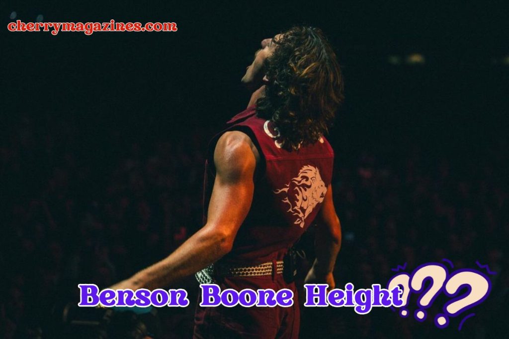 Benson Boone Height